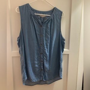 Pretty blue classic tank